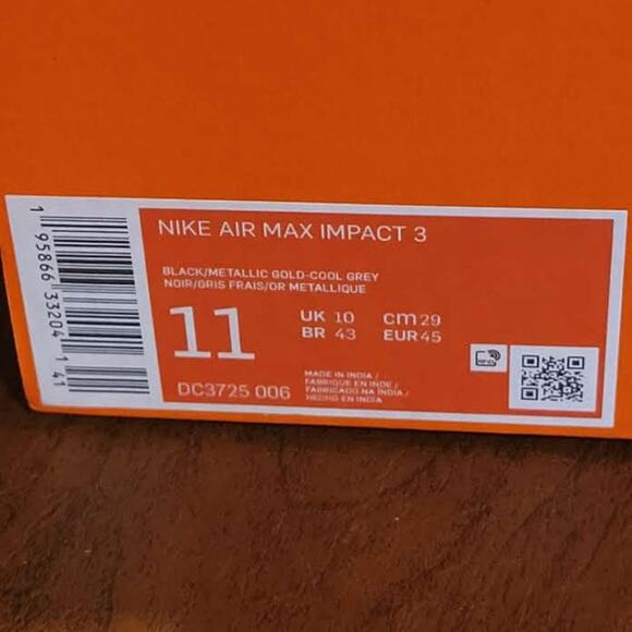 Nike Air Max Impact 3 basketball shoes US Mens Size 11 New In Box main image 7
